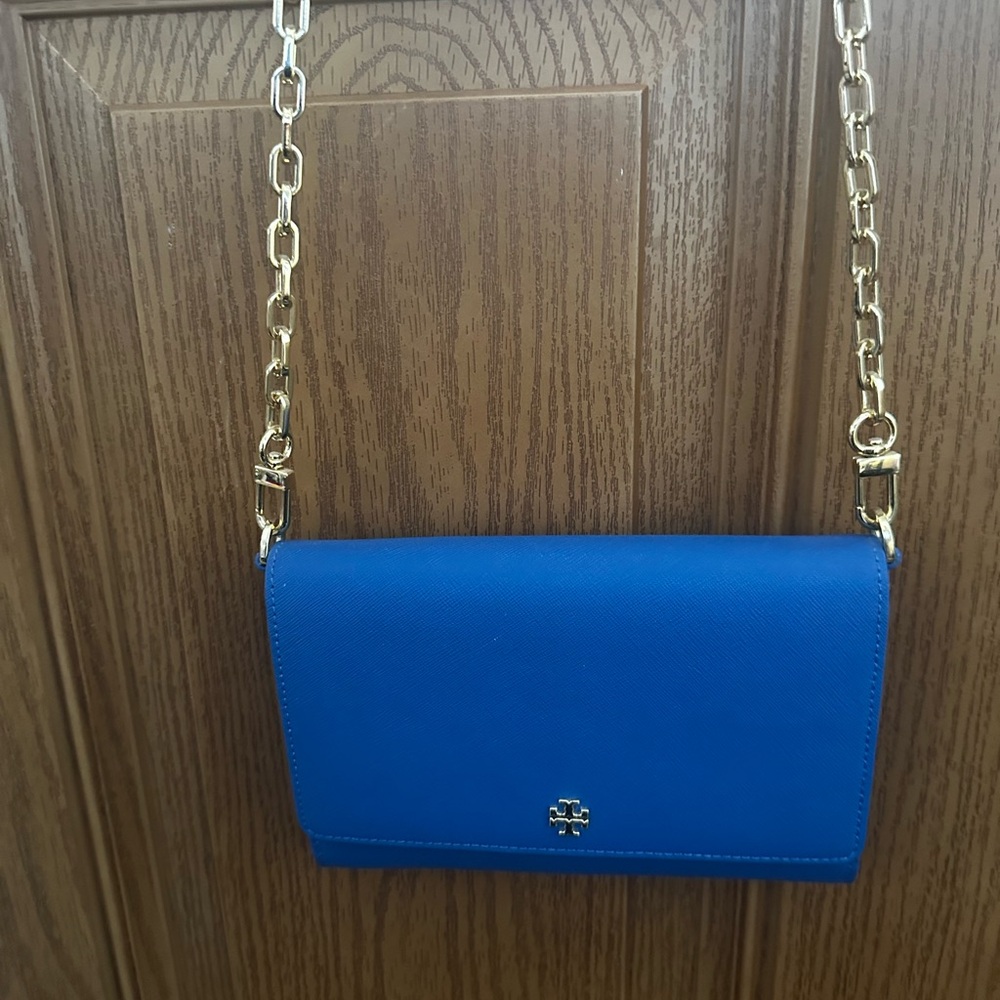 Tory Burch Crossbody Bag with Gold Chain